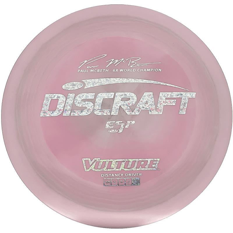 Discraft Vulture Discraft Vulture - ESP / 173-74g - Pink Swirl (Silver Shatter) - Skyline Disc Golf