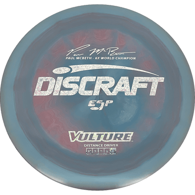 Discraft Vulture Discraft Vulture - ESP / 175-76g - Robins Egg Pink Swirl (Silver Glitter) - Skyline Disc Golf