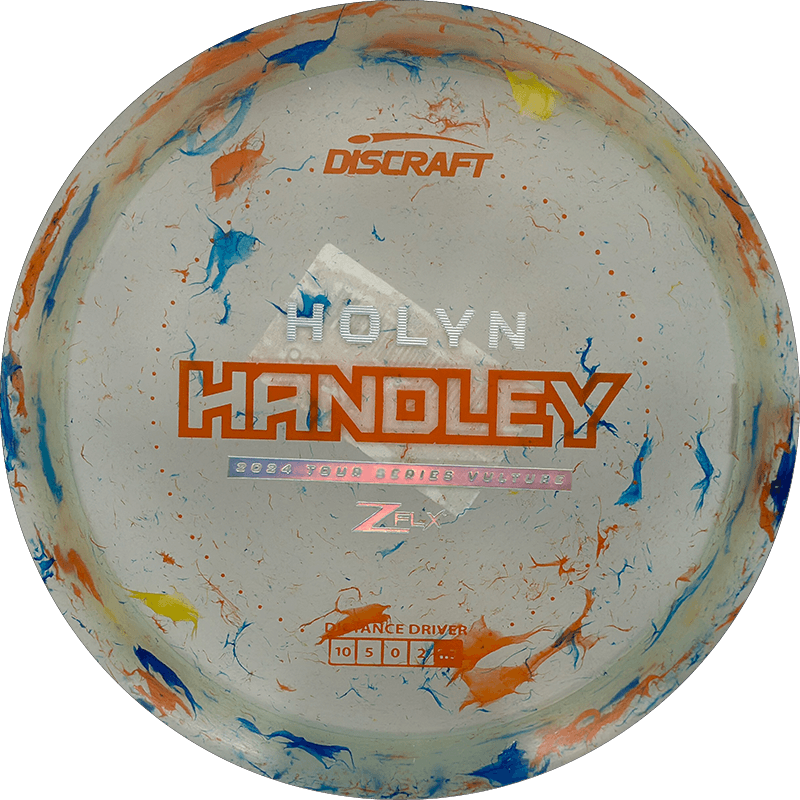 Discraft Vulture Discraft Vulture - Jawbreaker Z FLX - Holyn Handley Tour Series / 173-74g - Multicolor Jawbreaker (Chrome/Orange) - Skyline Disc Golf