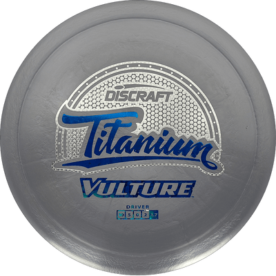 Discraft Vulture Discraft Vulture - Titanium / 170-72g - Silver (Blue/Silver) - Skyline Disc Golf