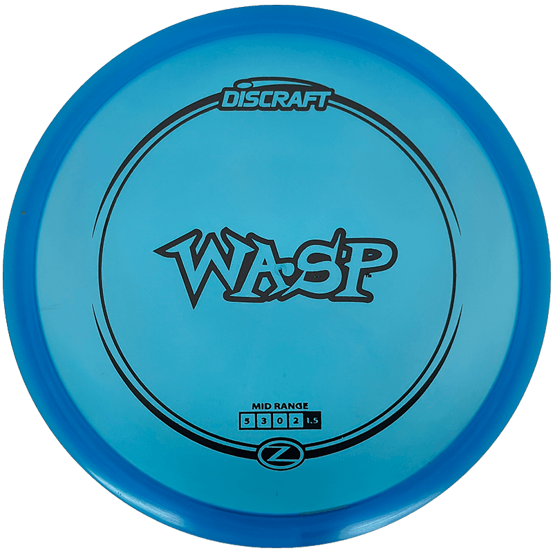 175 - 76g - Blue (Black) Z line Discraft Wasp - Skyline Disc Golf