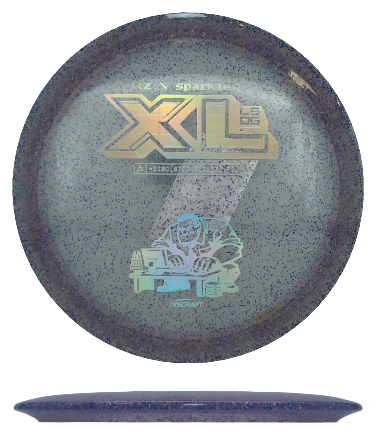 Discraft XL - Z Sparkle - 2026 Ledgestone (Season One) / 170-72g - Soft Violet (Chrome) - Skyline Disc Golf