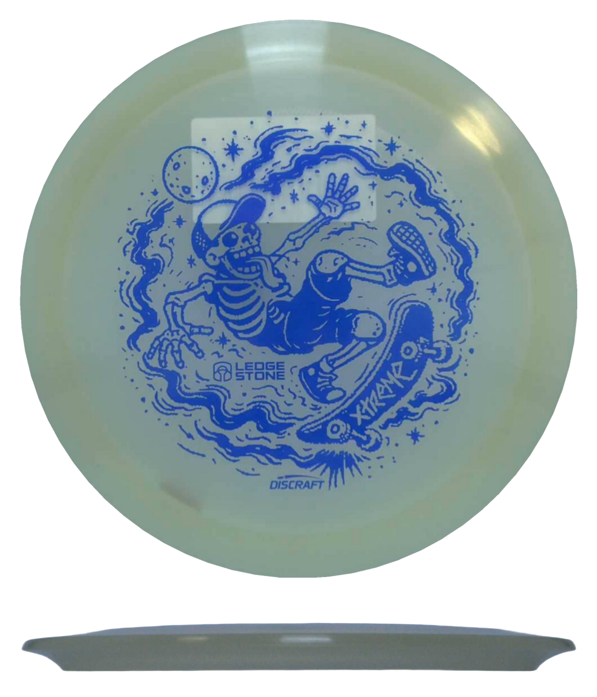 Discraft Xtreme - Z Glo Lite / 155-59g - Glow (Blue) - Skyline Disc Golf