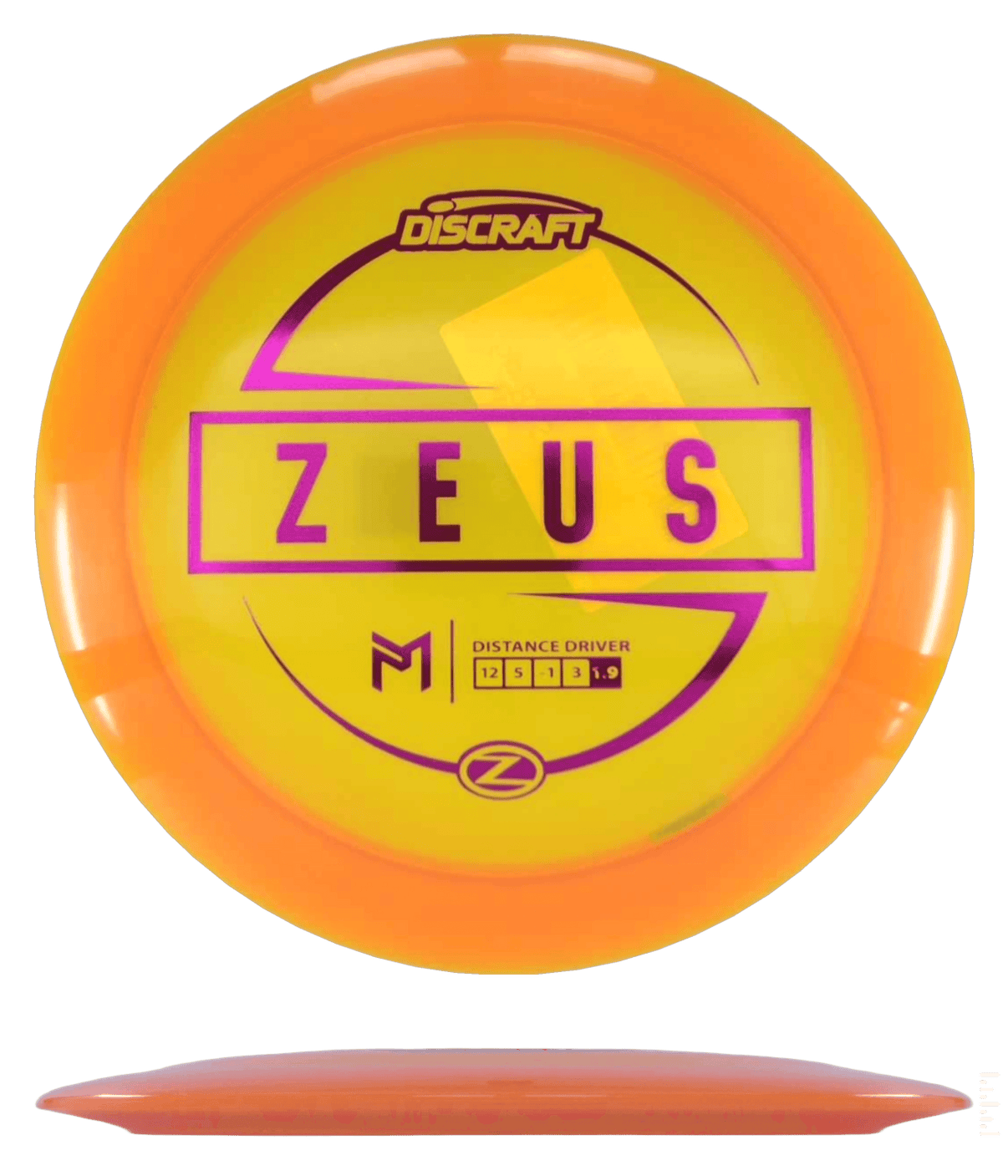 Discraft Zeus - Fly Dye Z / 167-69g - Flag (Chrome) - Skyline Disc Golf