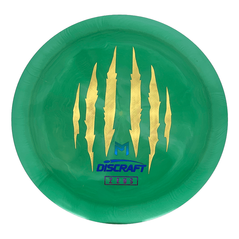 Discraft Zeus - Paul McBeth 6x Claw Edition Discraft Zeus - Paul McBeth 6x Claw Edition - ESP / 173-74g - Green (Gold) - Skyline Disc Golf