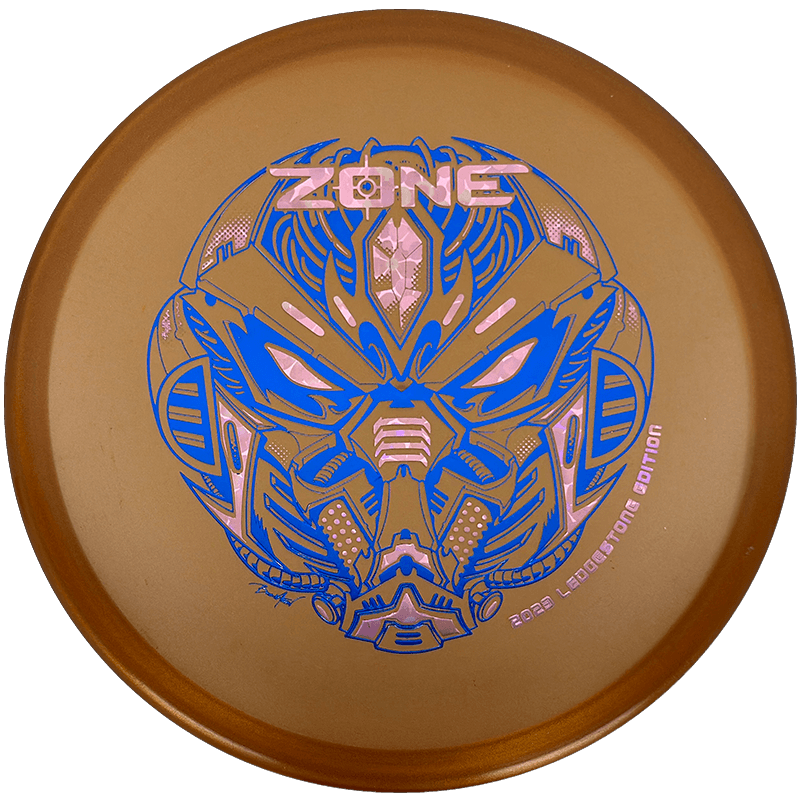 Discraft Zone Discraft Zone - Colorshift Z Line - 2023 Ledgestone Edition / 173-74g - Caramel (Blue/Pink Flowers) - Skyline Disc Golf