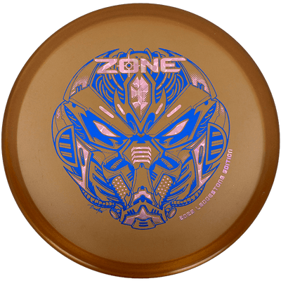 Discraft Zone Discraft Zone - Colorshift Z Line - 2023 Ledgestone Edition / 173-74g - Caramel (Blue/Pink Flowers) - Skyline Disc Golf