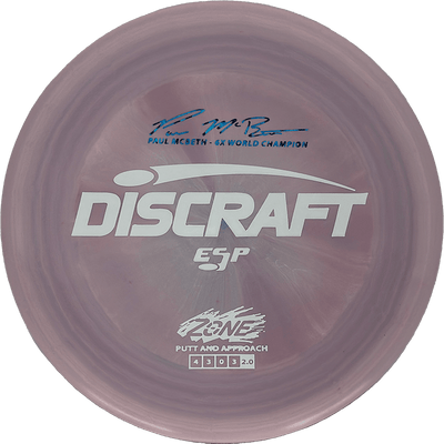 Discraft Zone Discraft Zone - ESP / 173-74g - Dirty Lavender (White/Blue Leopard Print) - Skyline Disc Golf