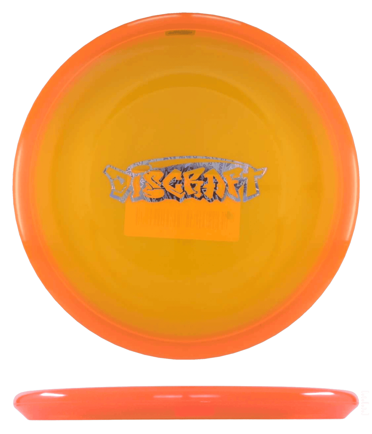 Discraft Zone GT - CryZtal FLX / 173-74g - Orange (Silver Discrafts Graffiti Bar Stamp) - Skyline Disc Golf