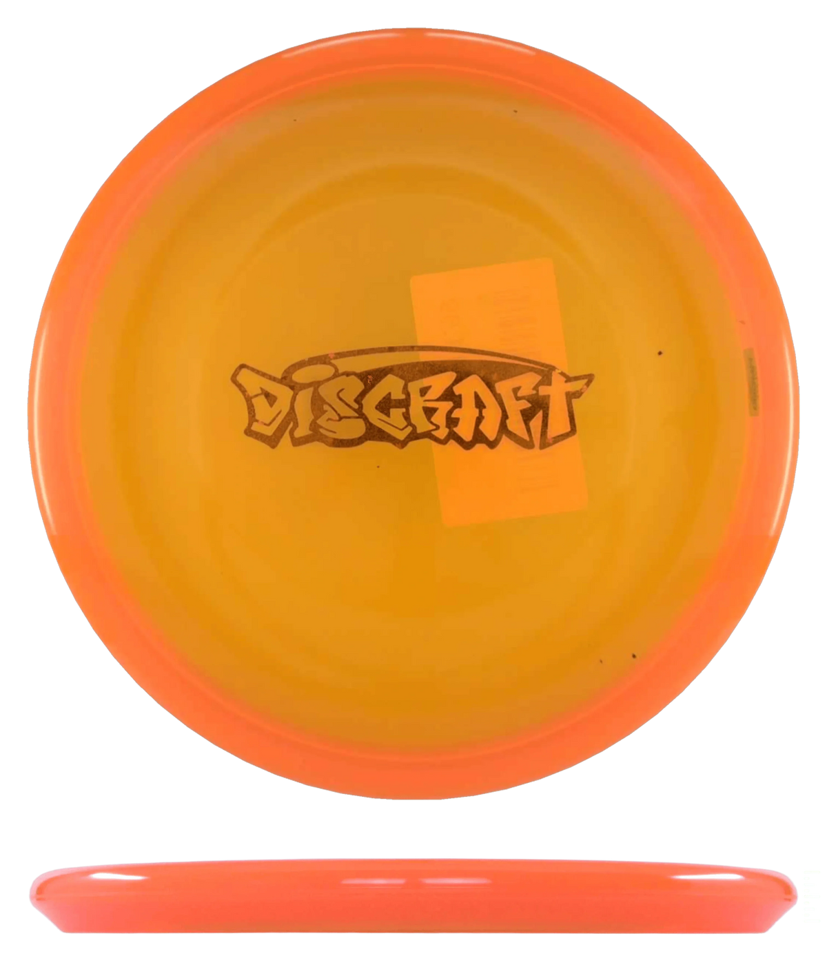 Discraft Zone GT - CryZtal FLX / 173-74g - Orange (Orange Glitter Graffiti Bar Stamp) - Skyline Disc Golf