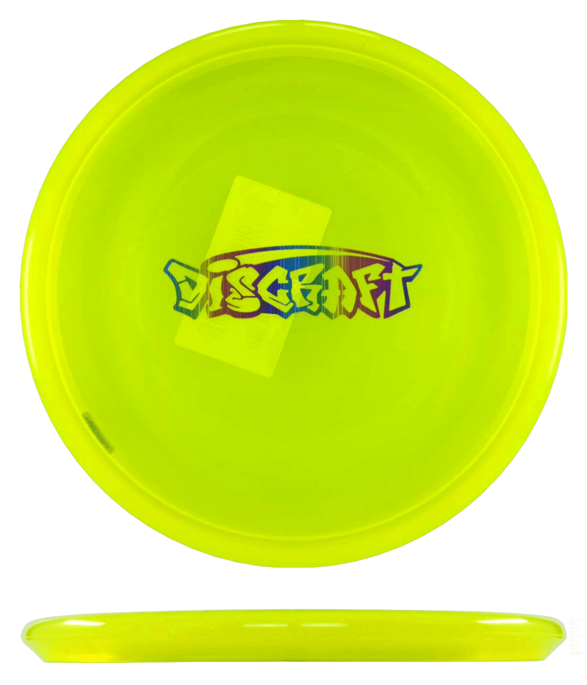 Discraft Zone GT - CryZtal FLX / 170-72g - Yellow (Rainbow Graffiti Bar Stamp) - Skyline Disc Golf