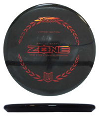 Discraft Zone - Midnight Victory Edition / 175g - Black (Red Chrome - Paul Ulibarri OAA Edition) - Skyline Disc Golf