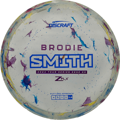 Discraft Zone OS Discraft Zone OS - Jawbreaker Z FLX - Brodie Smith Tour Series / 173-74g - Multicolor Jawbreaker (Blue/Purple) - Skyline Disc Golf