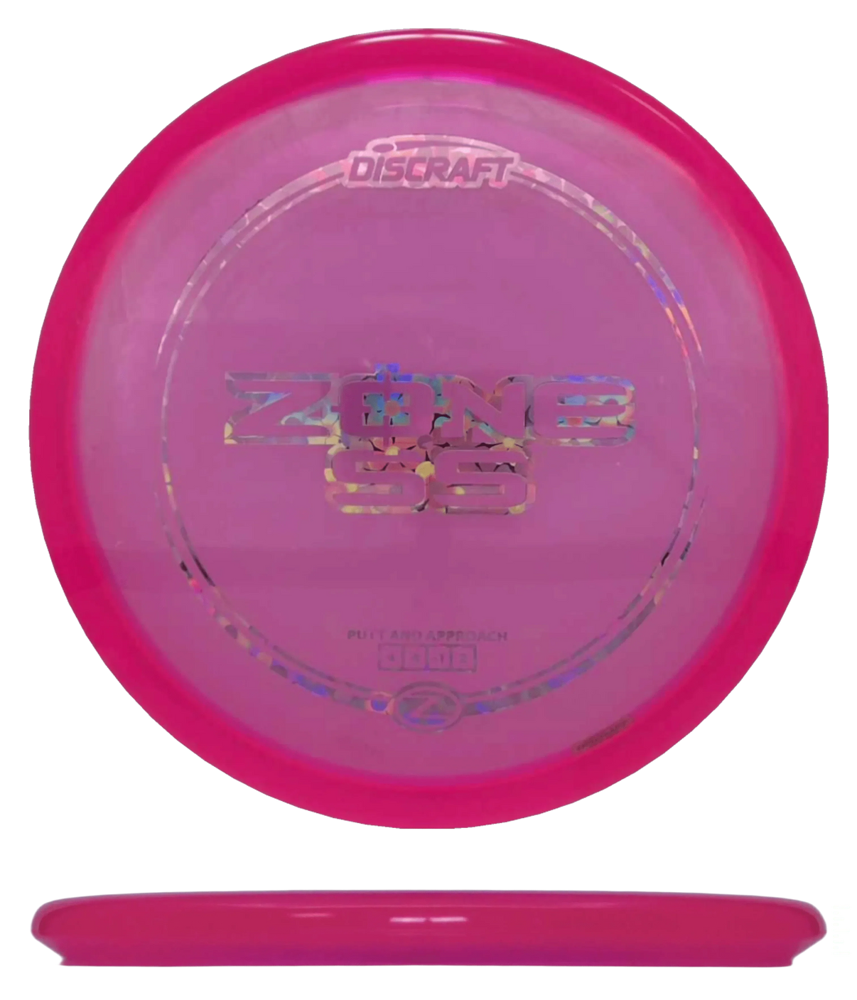 Discraft Zone SS - Z Line / 167-69g - Pink (Pink Flowers) - Skyline Disc Golf
