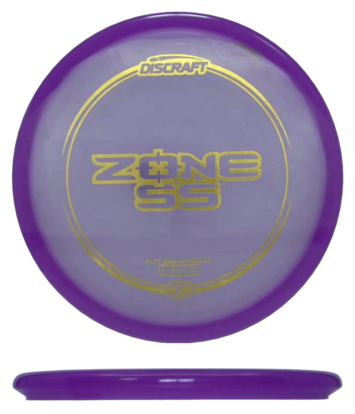 Discraft Zone SS - Z Line / 170-72g - Violet (Gold Stars) - Skyline Disc Golf