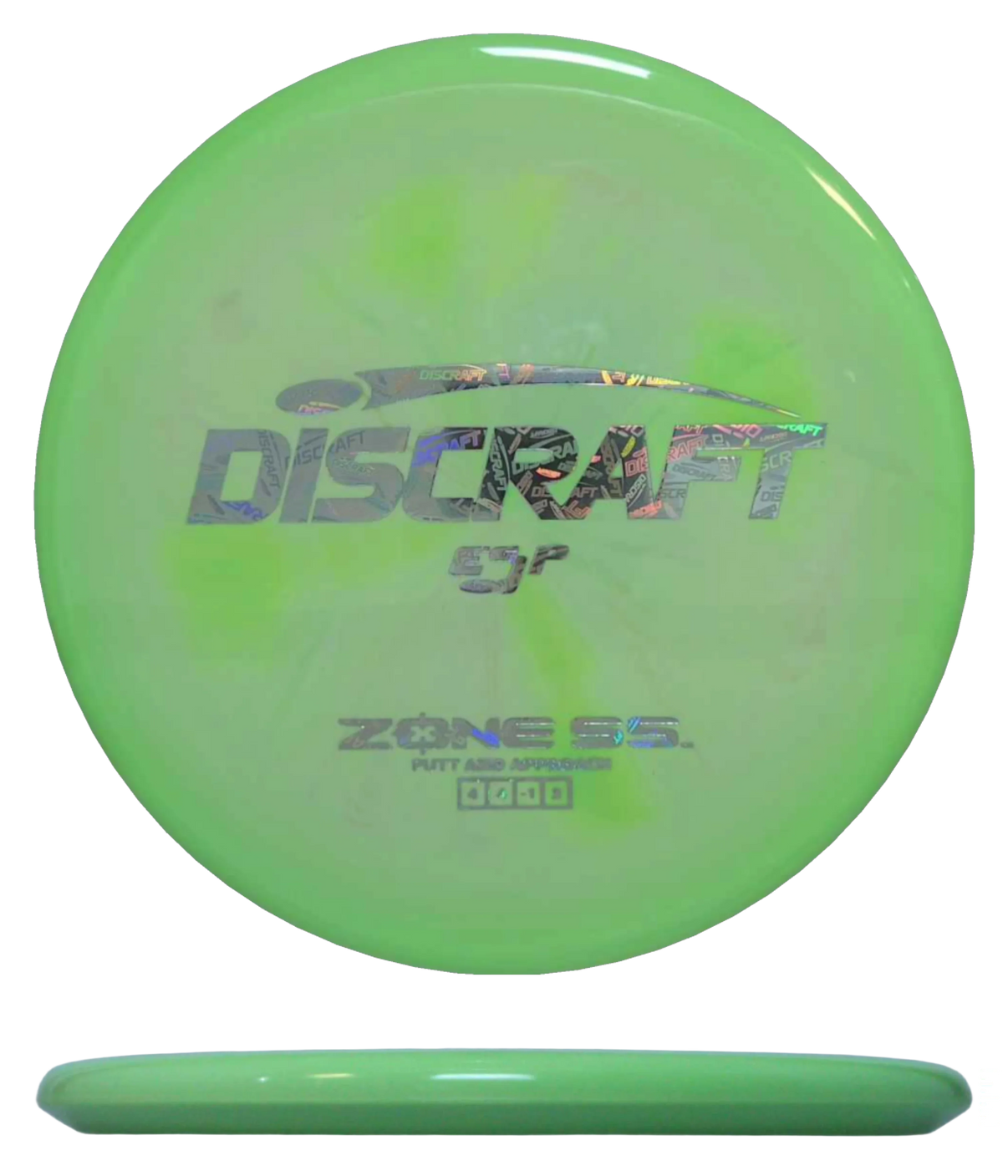 Discraft Zone SS - ESP / 170-72g - Lime Green (Silver Discrafts) - Skyline Disc Golf