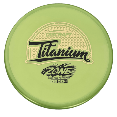 Discraft Zone Discraft Zone - Titanium / 173-74g - Lime Green (Gold/Black) - Skyline Disc Golf