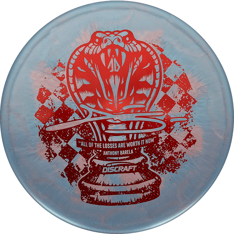 Discraft Zone Discraft Zone - Titanium Colorshift - Anthony Barela Chess.com Commemorative Disc / 173-74g - Light Metallic Blue w/ Pink Burst (Red Carbon Fiber) - Skyline Disc Golf