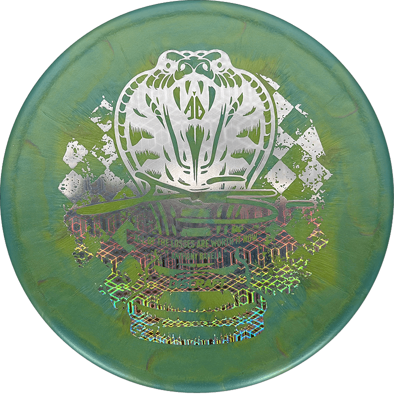 Discraft Zone Discraft Zone - Titanium Colorshift - Anthony Barela Chess.com Commemorative Disc / 173-74g - Metallic Green (Silver Prisms) - Skyline Disc Golf