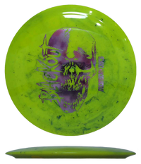 Doomsday Discs Blackout - Toxic Waste / 174g - Lime (Purple Jellybean) - Skyline Disc Golf