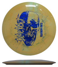 Doomsday Discs Blackout - Toxic Waste / 176g - Sand (Blue Shatter) - Skyline Disc Golf