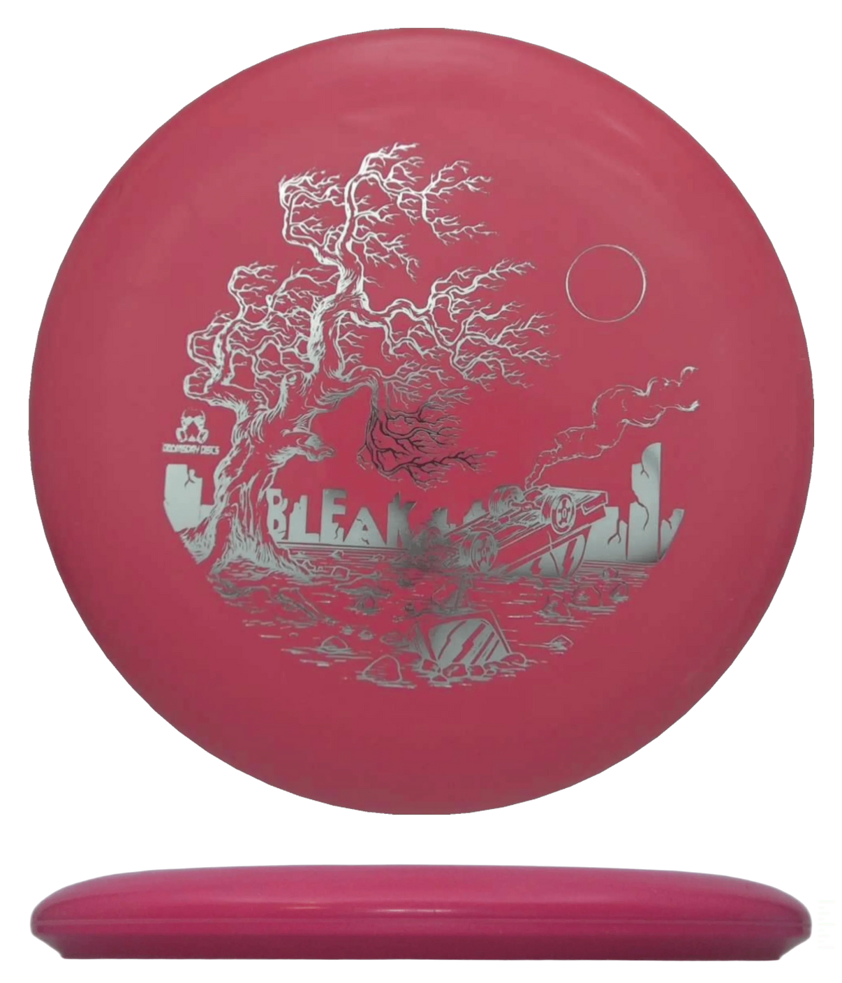 Doomsday Discs Bleak - Ration / 170-72g - Soft Red (Silver Foil) *056* - Skyline Disc Golf