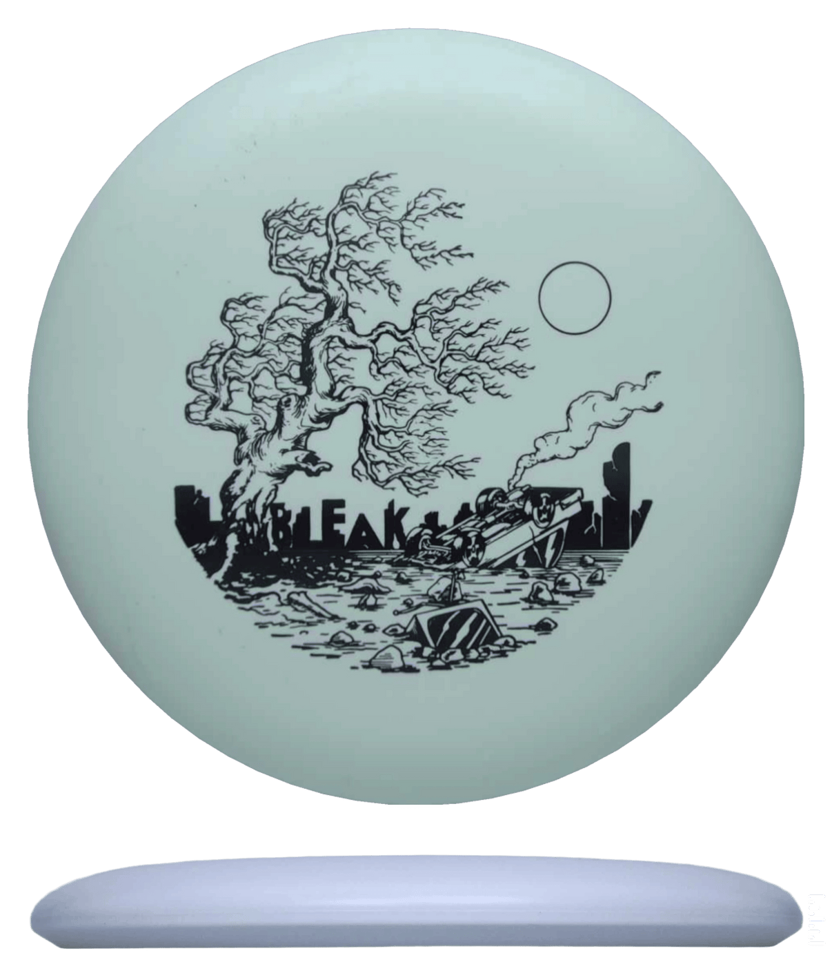 174g - White (Black) *014* Ration Doomsday Discs Bleak - Skyline Disc Golf