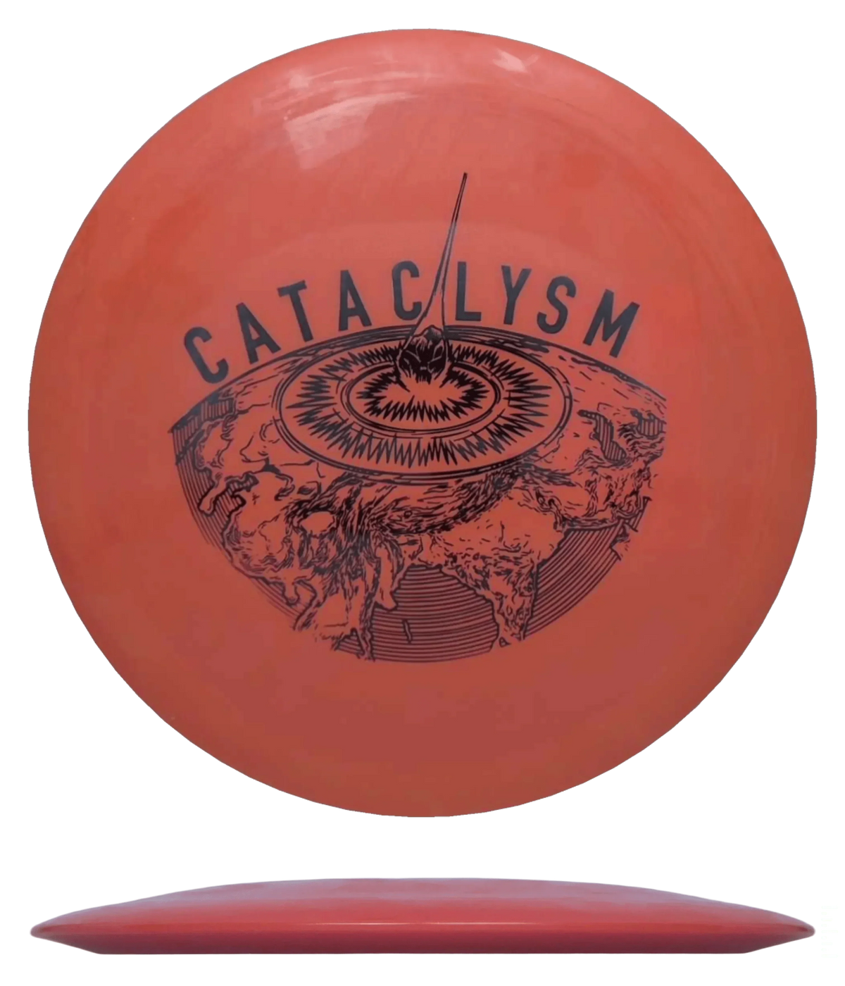 Doomsday Discs Cataclysm - Survival / 178g - Orange (Black) - Skyline Disc Golf