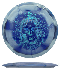 173 - 76g - White/Blue (Blue Shatter) *081* Retina Doomsday Discs Chemtrail - Skyline Disc Golf