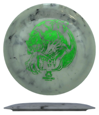 Doomsday Discs Famine - Radioactive / 174g - Concrete (Green Shatter) - Skyline Disc Golf
