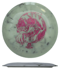 172g - Concrete (Crimson Aqua) *034* Radioactive Doomsday Discs Famine - Skyline Disc Golf