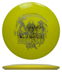 177g - Yellow (Gold) *90* Abduction Doomsday Discs Flat Earth - Skyline Disc Golf