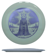 176g - White (Lavender) Survival Doomsday Discs Lockdown - Skyline Disc Golf