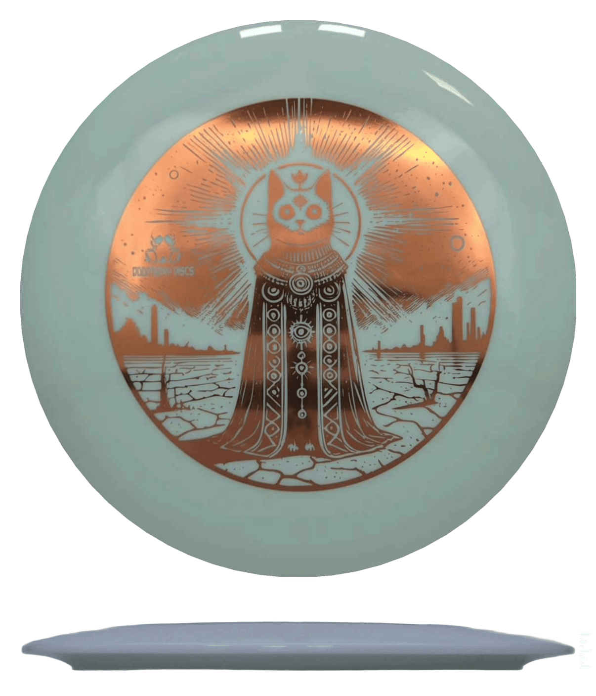177g - White (Copper) Survival Doomsday Discs Lockdown - Skyline Disc Golf