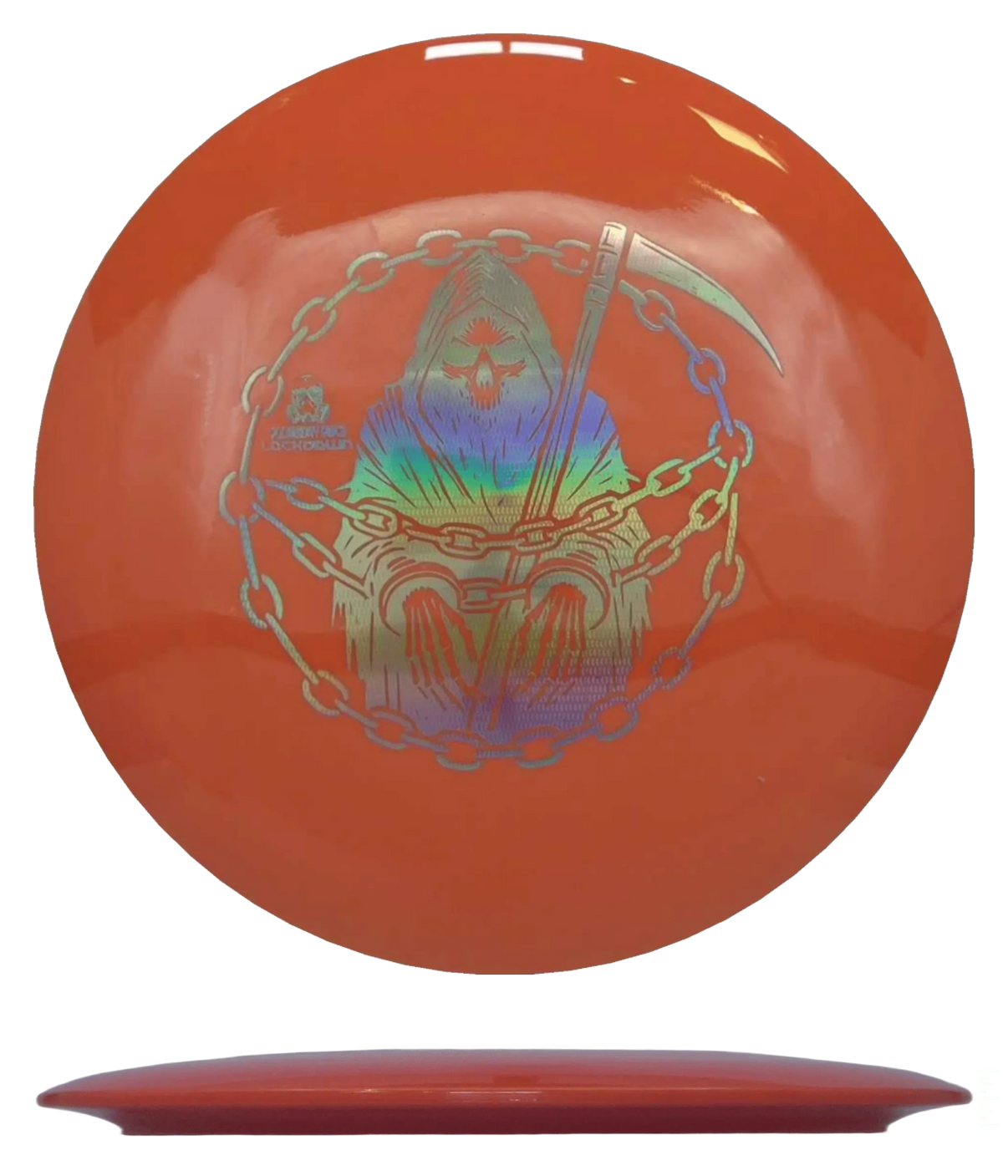 Doomsday Discs Lockdown - Survival / 173-76g - Orange (Chrome) *046* - Skyline Disc Golf