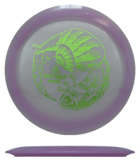Doomsday Discs Monstrosity - Clandestine / 173-76g - Lavender (Yellow Green Foil) *017* - Skyline Disc Golf