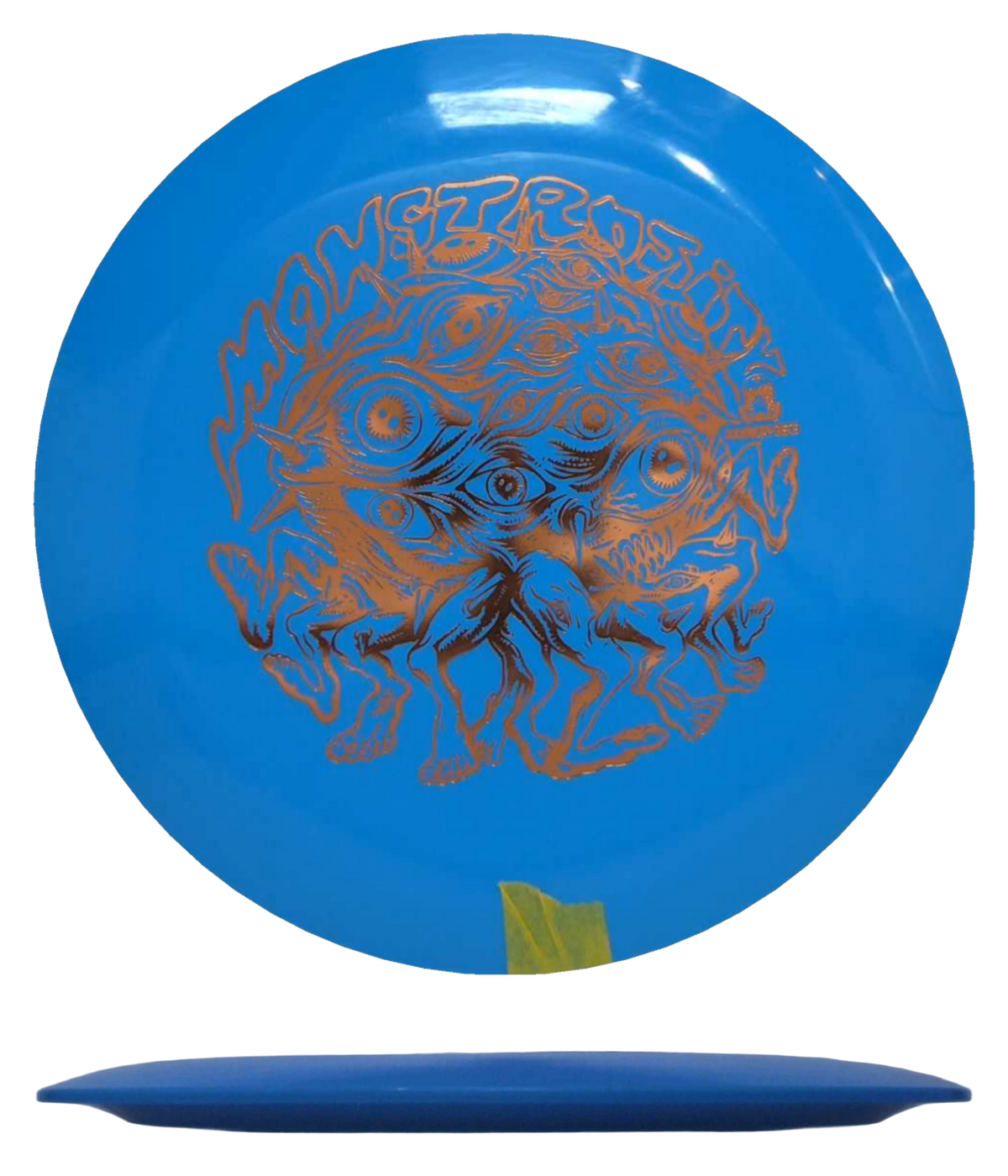 Doomsday Discs Monstrosity - Survival / 170-72g - Blue (Orange Foil) - Skyline Disc Golf