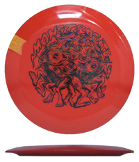 Doomsday Discs Monstrosity - Survival / 170-72g - Red (Black Chrome Shatter) - Skyline Disc Golf