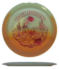 Doomsday Discs Oblivion - Retina Glow / 173-76g - Orange/Glow (Red Chrome) *039* - Skyline Disc Golf