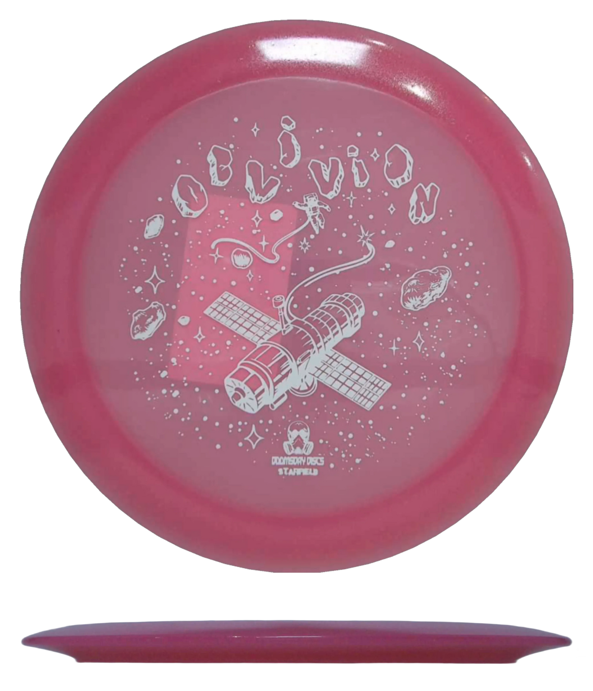 Doomsday Discs Oblivion - Starfield / 175g - Pink (White) - Skyline Disc Golf