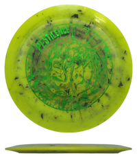 Doomsday Discs Pestilence - Toxic Waste / 175g - Yellow Marble (Green Shatter) - Skyline Disc Golf