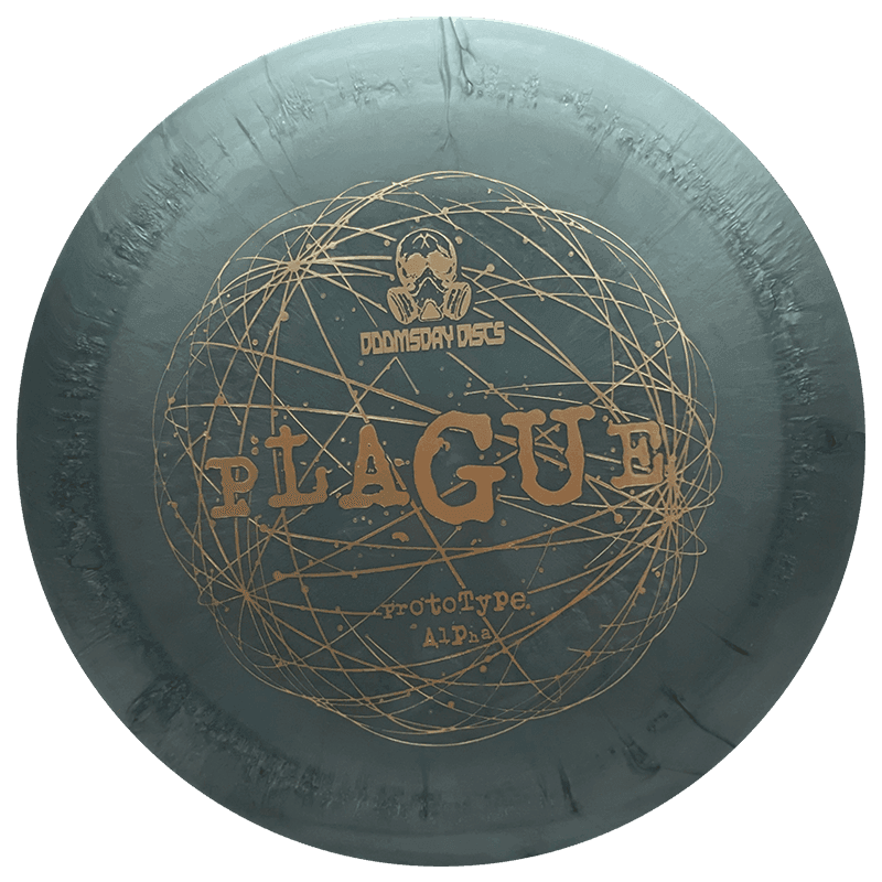 Doomsday Discs Plague - Meltdown / 170g - Liquid Metal (Rose Gold) - Skyline Disc Golf