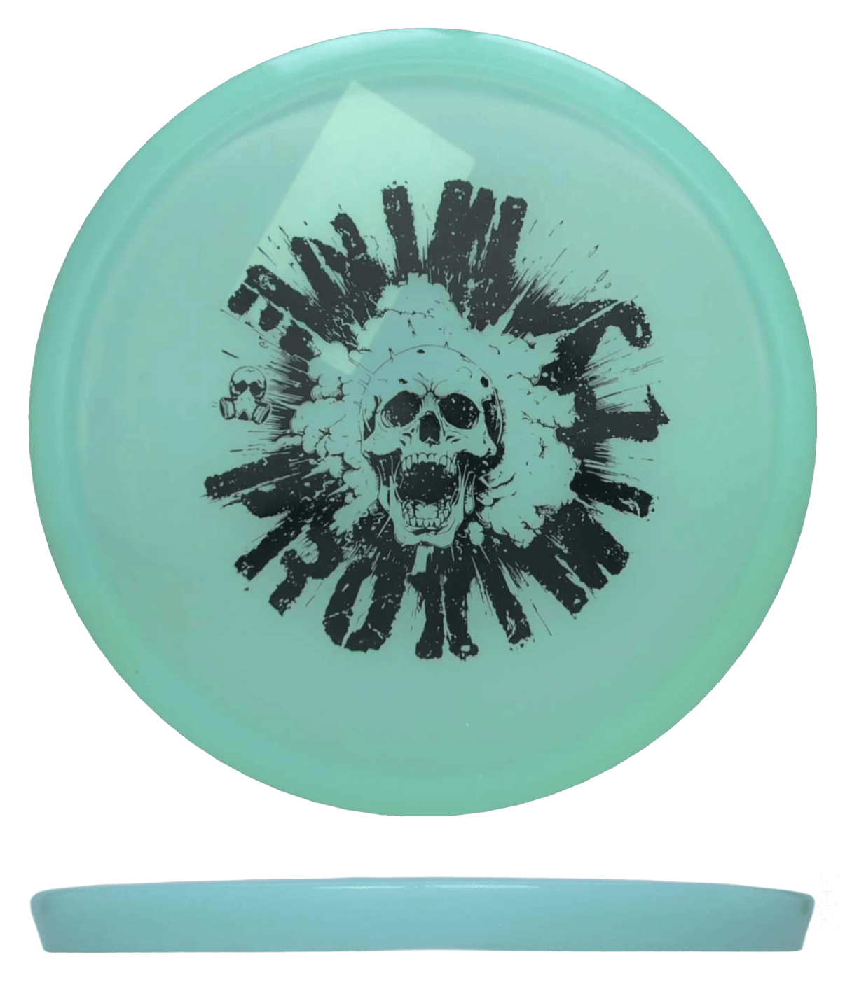 Doomsday Discs Proximity Mine - Clandestine / 175g - Seafoam (Black) *040* - Skyline Disc Golf
