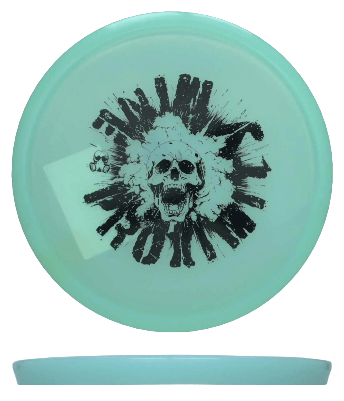 175g - Seafoam (Black) *041* Clandestine Doomsday Discs Proximity Mine - Skyline Disc Golf