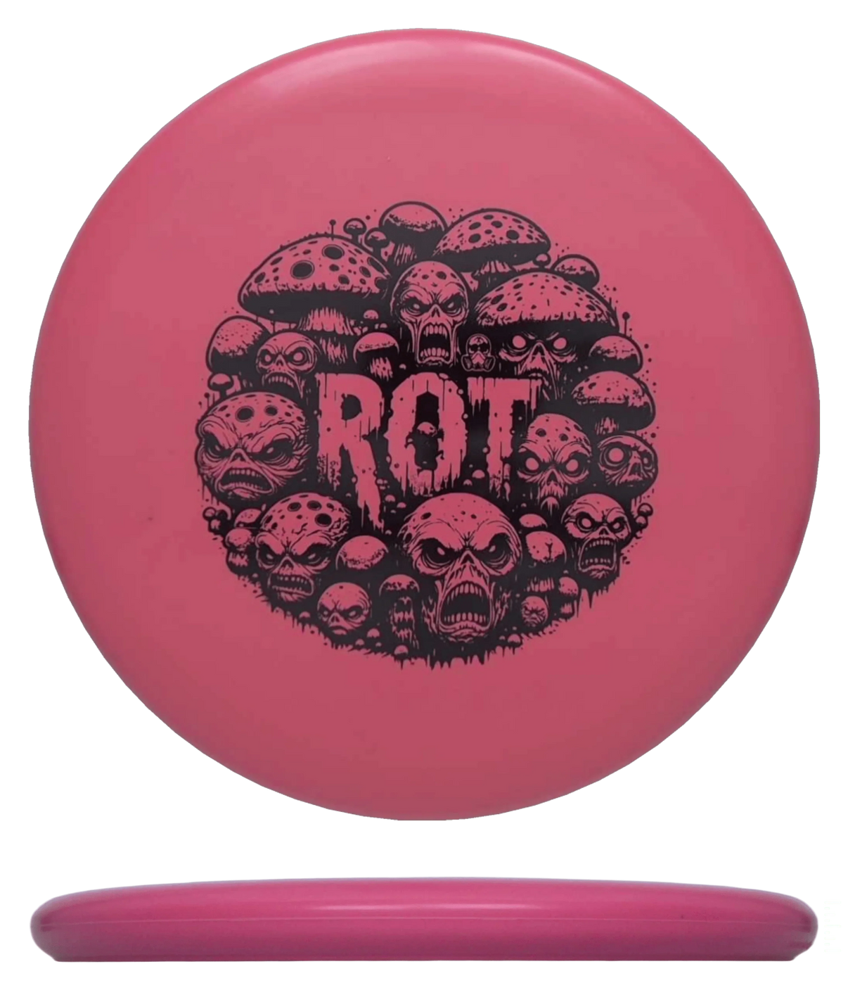 Doomsday Discs Rot - Ration / 173g - Pastel Red (Black) *69* - Skyline Disc Golf