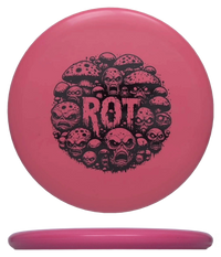 Doomsday Discs Rot - Ration / 173g - Pastel Red (Black) *69* - Skyline Disc Golf
