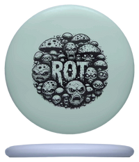 Doomsday Discs Rot - Ration / 172g - White (Black) *71* - Skyline Disc Golf