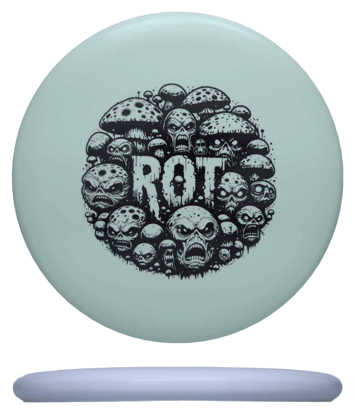 172g - White (Black) *71* Ration Doomsday Discs Rot - Skyline Disc Golf
