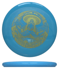 172g - Sky Blue (Gold) Shockwave Doomsday Discs Rot - Skyline Disc Golf