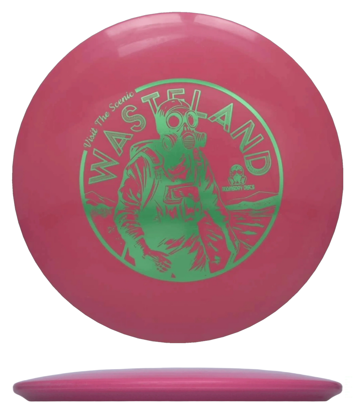 Doomsday Discs Wasteland - Ration / 172g - Red (Soft Green Foil) *15* - Skyline Disc Golf